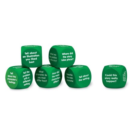 LEARNING RESOURCES Retell a Story Cubes, 6 Per Set 7233